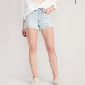 Gap High-waist Denim Jean Shorts